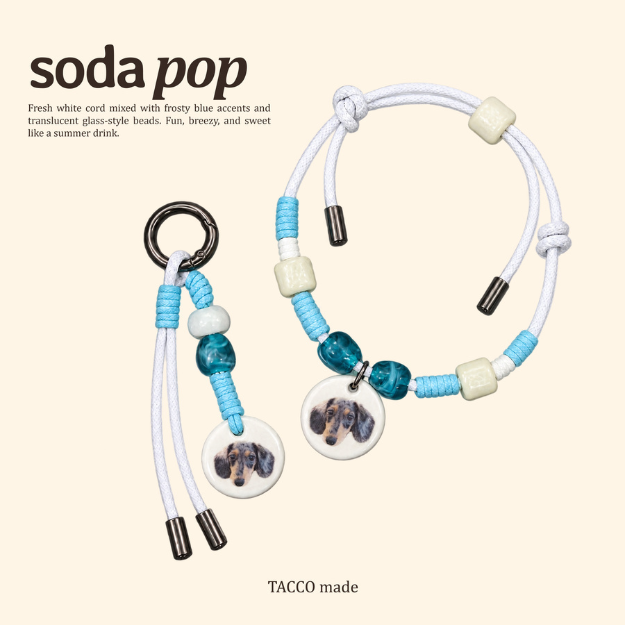 soda pop collar and matching keepsake